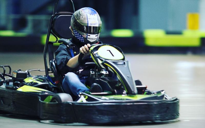 Andretti Indoor Karting Kids birthday party places in Georgia