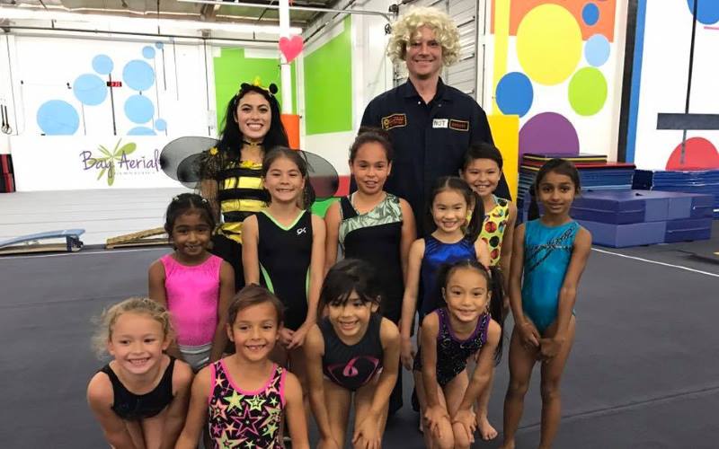 Bay Aerials Gymnastics Kids Gymnastics Parties in Alameda County California