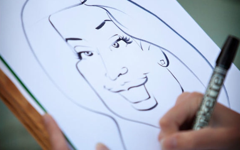 bring your face caricature artist in new haven county ct