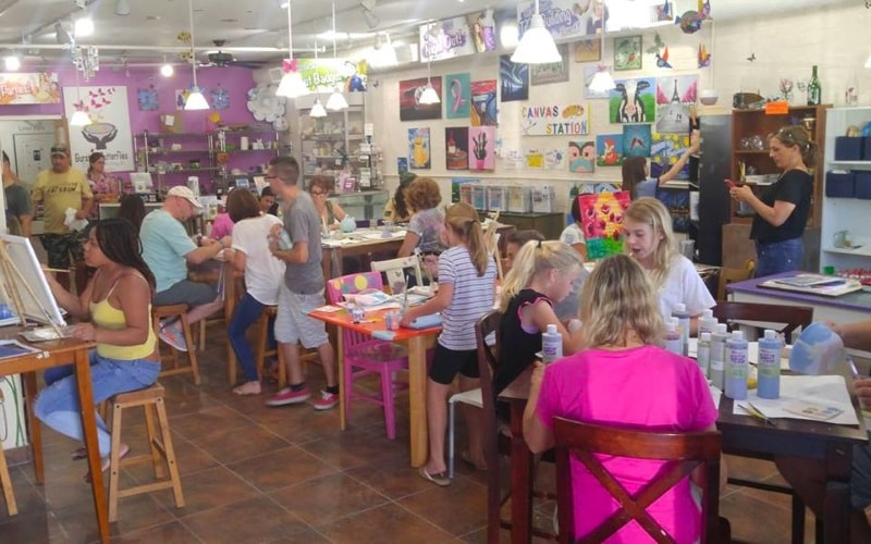 Burst of Butterflies Art Studio Parties for Kids in Maricopa County AZ