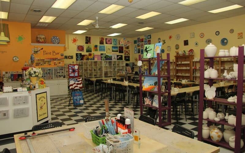 Busy Bees Pottery and Arts Studio Southern NJ Pottery Party Places