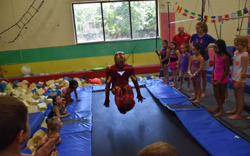 Exxcel Gymnastic Birthday Party In Massachusetts