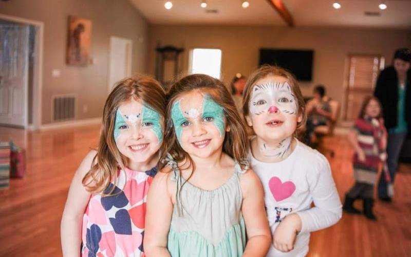 Facepainting by Cynnamon Talented Face Painters For Parties in San Bernardino County CA