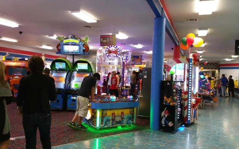 FunTrackers indoor arcade party places in Texas