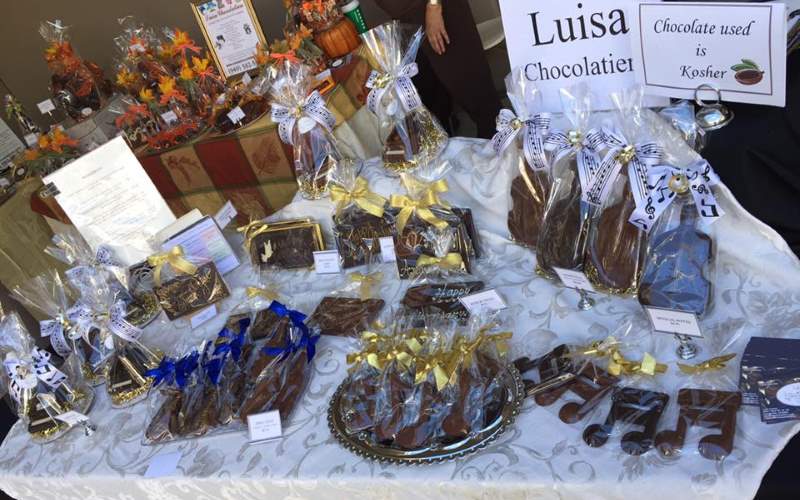 Luisa Chocolatiere chocolate favors for children parties Southern California