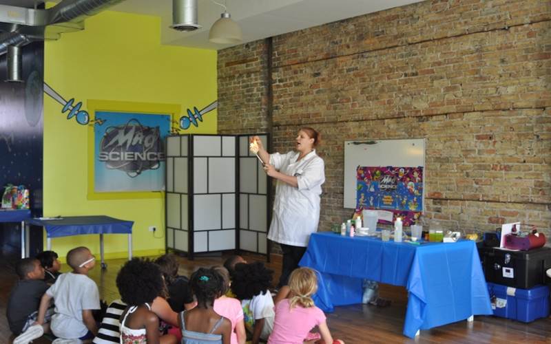 Mad Science educational parties in Sacramento California