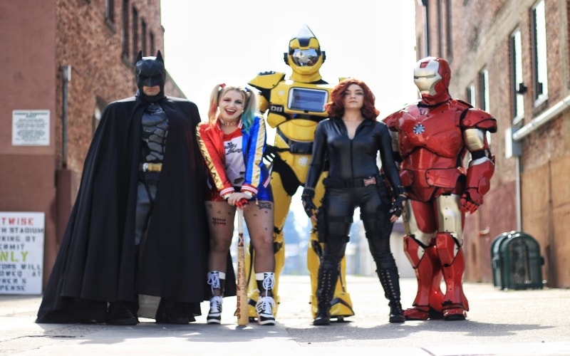 Mega Legends Costume Characters Serving Fresno and Surrounding Counties in CA