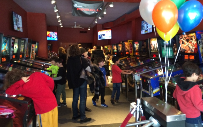 Modern Pinball NYC Arcade Parties In Manhattan New York