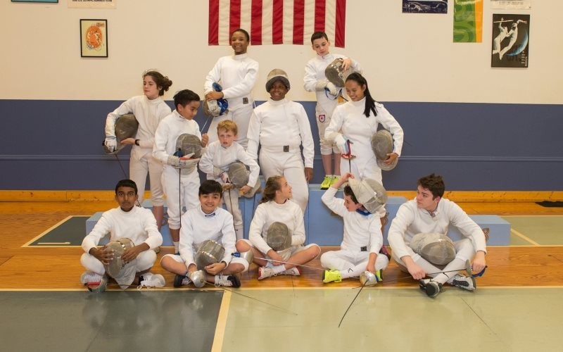 Nellya Fencers boy themed birthday party places in Fulton County Georgia