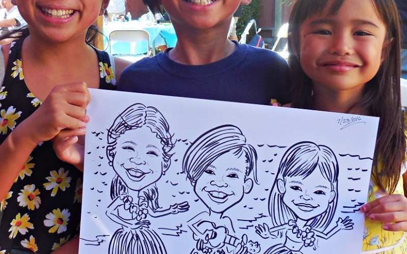 Nito Gomez Caricatures Caricature Artists for Hire in Santa Clara California
