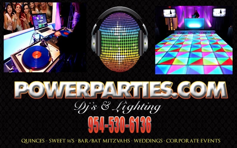 Power Parties DJs In Miami-Dade County Florida