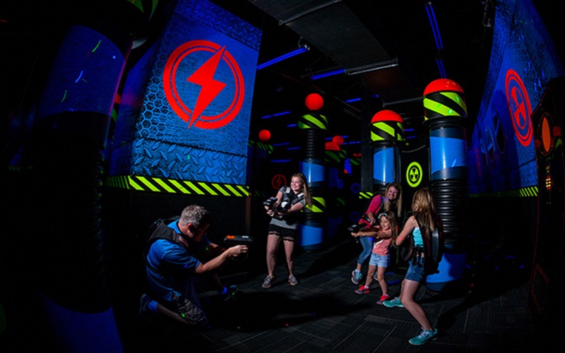 Prime Time laser tag parties in Cumming,GA