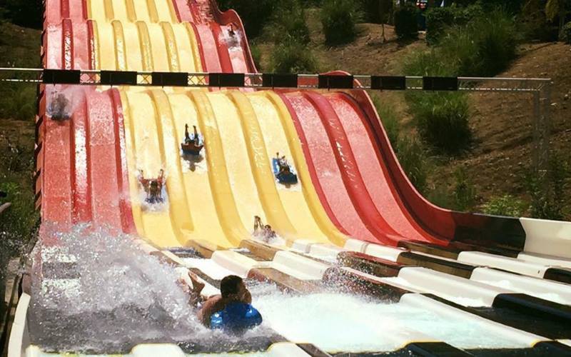Raging Waters Outdoor Party Places in Los Angeles County CA