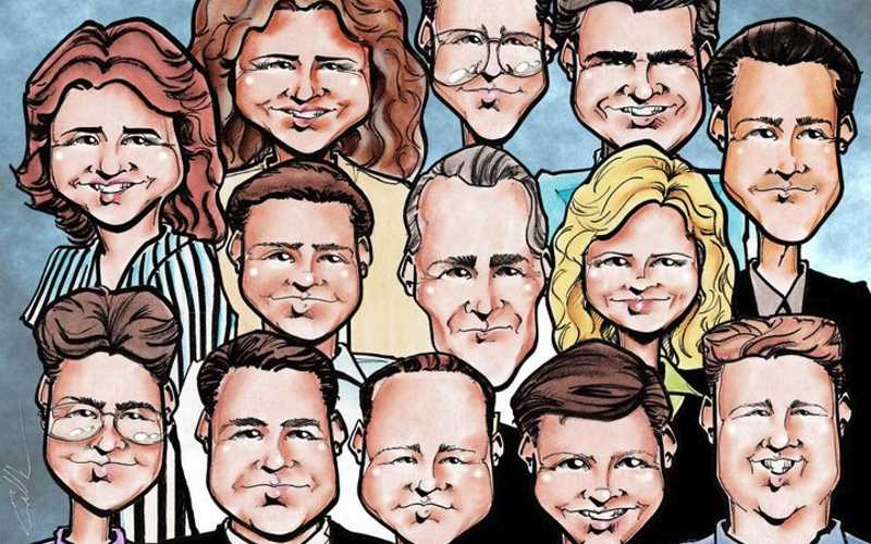 NJ Caricature Artist For Hire Rick's Cartoons NJ Caricature Artist For Hire Rick's Cartoons