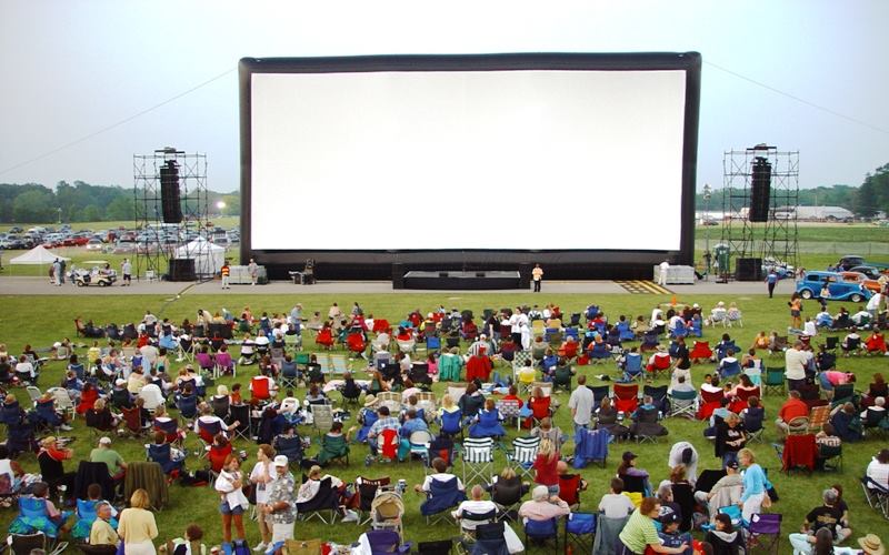 Savannah Outdoor Movies Inflatable Movie Screens Birthday Party Rentals in Georgia