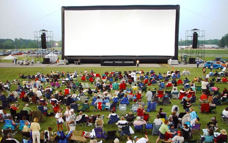 Seashore Amusements inflatable movie screen rentals in Ocean County NJ