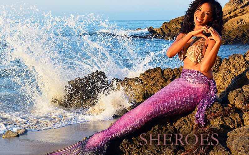 Sheroes Entertainment mermaid entertainers in Los Angeles County California