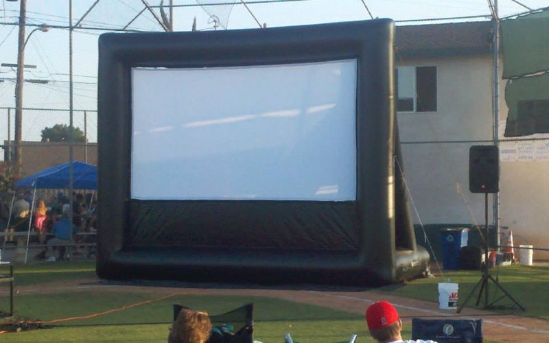 Source One Rentals Inflatable Movie Screen in California
