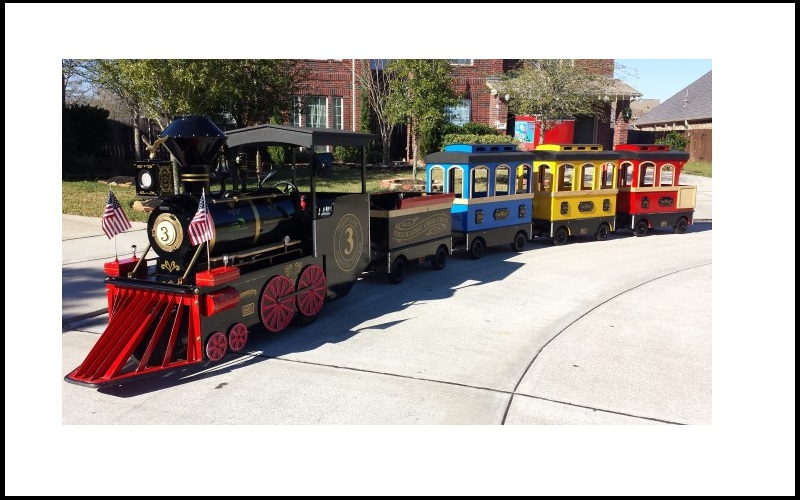 Space Walk of Northeast Texas Trackless Train Rentals in Texas