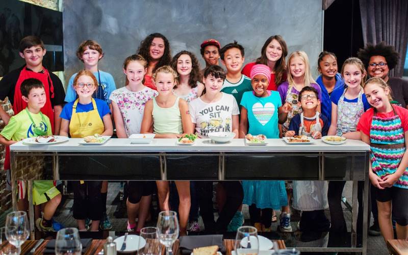 Sprouts Cooking Club traveling cooking parties in Oakland California