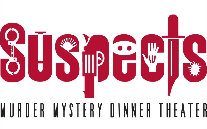 Suspects murder mystery dinner party companies in California