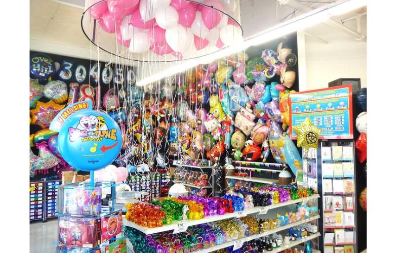 The Party Guys birthday party favors store in California
