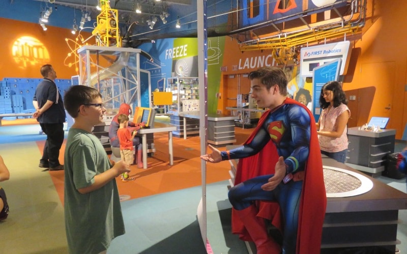 The Connecticut Science Center Age Themed Parties 