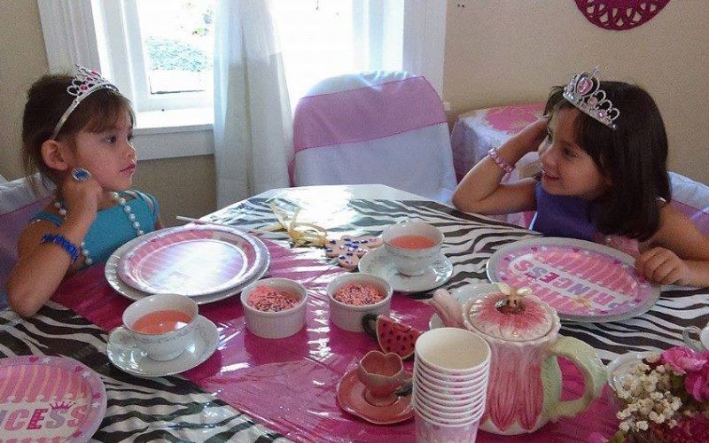 Tiara Tea Parties Kendell County Texas Tea Parties for Children