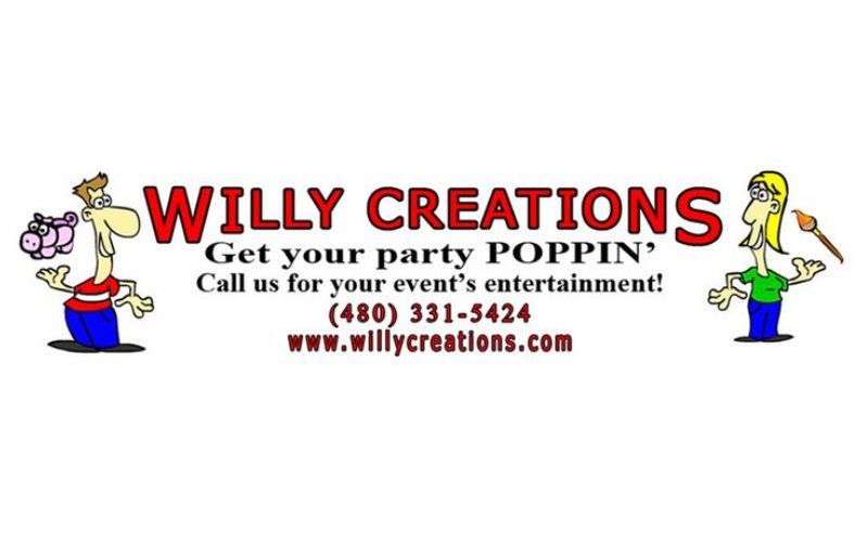 Book Willy Creations In The Greater Phoenix Arizona Area
