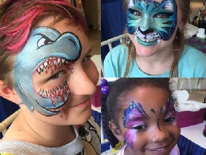 animate my face New Haven County CT Face Painter Entertainers